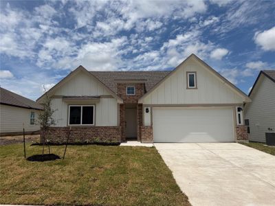 New construction Single-Family house 1107 Legrand St, Brenham, TX 77833 plan Texas Cali - image