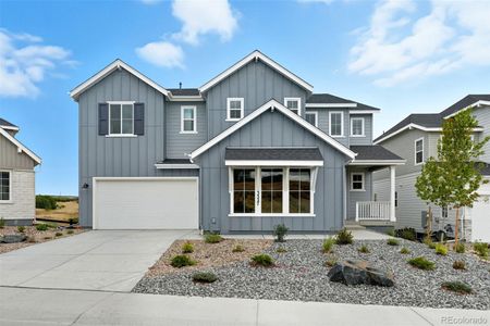 New construction Single-Family house 3327 Backdrop Ct, Castle Rock, CO 80108 Keystone II- photo 0