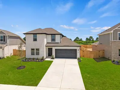 New construction Single-Family house 6726 Pebble Bluff Ct, Cove, TX 77523 - image
