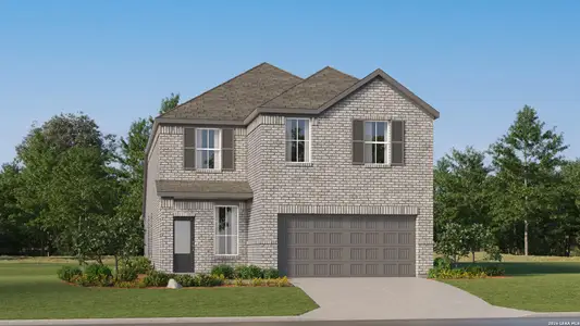 New construction Single-Family house 123 Petey Pl, Marion, TX 78124 plan Bryce - image