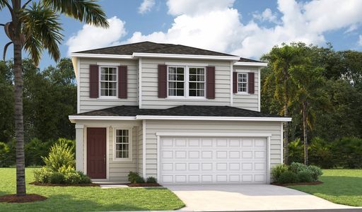 New construction Single-Family house 2589 Thaddeus Creek Lane, Jacksonville, FL 32254 Lynwood- photo 0