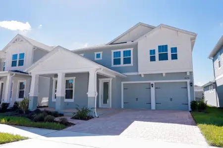 New construction Single-Family house 17428 Honeybell Tangelo Ct, Winter Garden, FL 34787 plan Frost - image