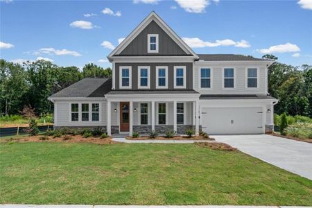 New construction Single-Family house 159 Hidden Fields Wy, Hoschton, GA 30548 plan Leland - image