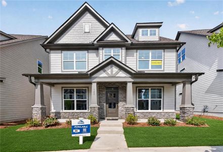 New construction Single-Family house 143 Marble Tree Wy, Ball Ground, GA 30107 plan Abbeyville - image