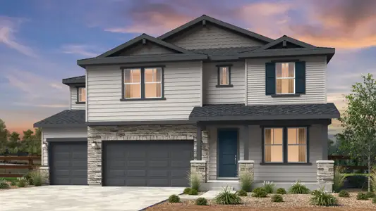 New construction Single-Family house 4153 Headlamp Ct, Castle Rock, CO 80108 plan Vail - image
