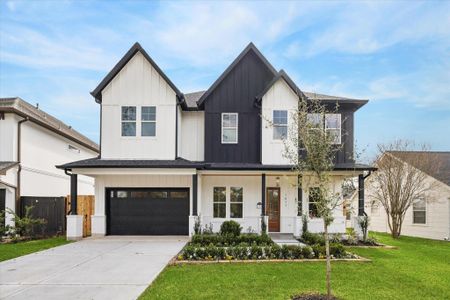New construction Single-Family house 1411 Lamonte Ln, Houston, TX 77018 - image