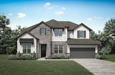 New construction Single-Family house 301 Rollo Rd, Liberty Hill, TX 78642 plan Sumlin II - image