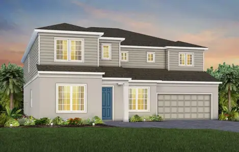 New construction Single-Family house 16901 Lone Oak Cir, Orlando, FL 32832 plan Roseland - image