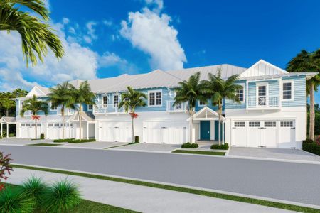 New construction Townhouse house 120 Water Pointe Pl, Unit #2, Jupiter, FL 33477 Mallory Square- photo 0