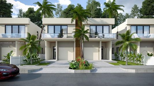 New construction Townhouse house 1332 Ne 16Th Ter, Fort Lauderdale, FL 33304 - image