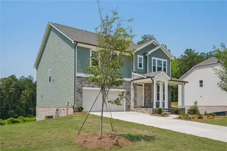 New construction Single-Family house 7252 Eton Ln, Locust Grove, GA 30248 plan Hampstead - image