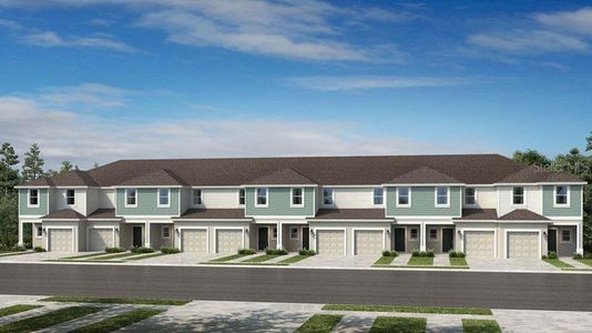 New construction Townhouse house 2444 Penguin Blvd, Davenport, FL 33837 Jasmine- photo 0