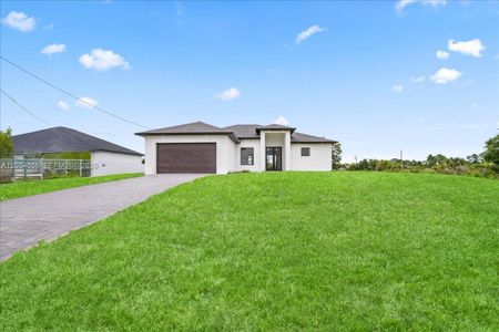 New construction Single-Family house 3371 Meadow Rd, Lehigh Acres, FL 33974 - image