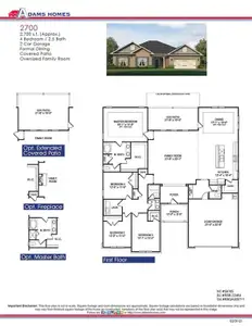 New construction Single-Family house 3370 Trevi Trl, Douglasville, GA 30135 plan Plan 2700 - image 3