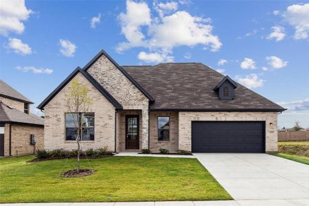 New construction Single-Family house 614 Metallic Tree Lane, Van Alstyne, TX 75495 Baker F- photo 0