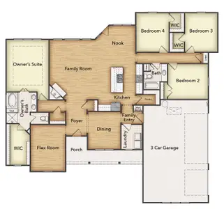 New construction Single-Family house 111 Brandywine Trl, New Fairview, TX 76078 plan Colorado II - image 5