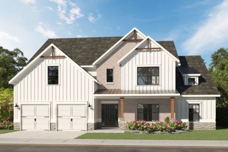 New construction Single-Family house 4760 Gaydon Rd, Powder Springs, GA 30127 plan Benjamin II - image