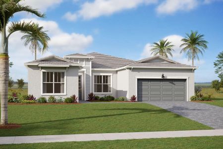 New construction Single-Family house 10292 Sw Velorum Way, Port Saint Lucie, FL 34987 Aurora- photo 0