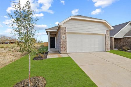 New construction Single-Family house 3906 Kings Drive, Ennis, TX 75119 The Newcastle- photo 0