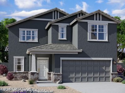 New construction Single-Family house 12622 E Wallflower Ln, Florence, AZ 85132 - image