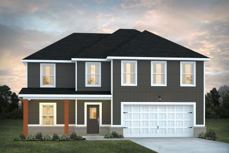 New construction Single-Family house 217 Talbert Trl, Landrum, SC 29356 plan Tucker Front Porch - Single Family Homes - image