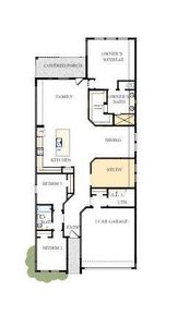 Floorplan – The success of a floorplan is the way you can move through it…You’ll be amazed at how well this home lives…We call it traffic patterns.