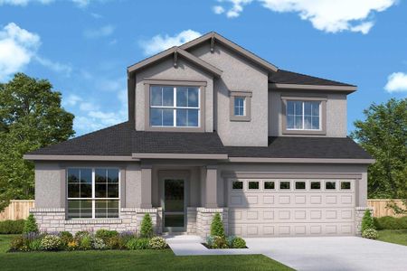 New construction Single-Family house 8512 Bouvreuil Dr, Austin, TX 78738 The Morrison- photo 0
