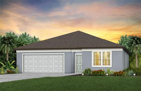 New construction Single-Family house 12809 Blue Reflection Ave, Parrish, FL 34219 plan Chapman - image