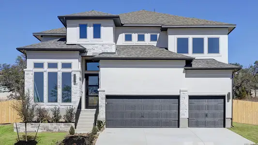 New construction Single-Family house 216 Boulder Crk, Boerne, TX 78006 plan 3330M - image