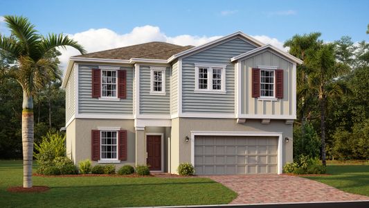 New construction Single-Family house 1918 Clear Sky Dr, Kissimmee, FL 34744 Miramar II- photo 0 0