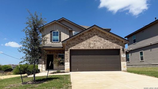 New construction Single-Family house 120 Firetail, San Antonio, TX 78253 plan The Nicole - image