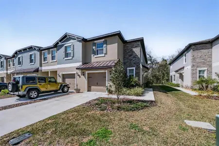 New construction Townhouse house 11123 Wishing Cloud Rd, Land O' Lakes, FL 34638 - image