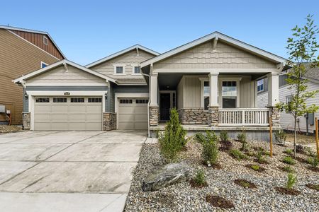 New construction Single-Family house 3929 Buttongrass Trl, Castle Rock, CO 80108 plan Somerton - image