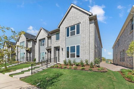 New construction Townhouse house 1077 Carnation Dr, Crowley, TX 76036 Alexander - Modern- photo 1 1