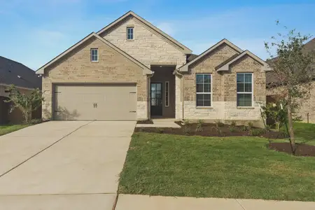 New construction Single-Family house 100 Slater Ct, Liberty Hill, TX 78642 plan Barron - image