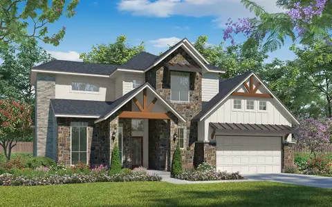 New construction Single-Family house Dayton, TX 77535 plan Calhoun - image