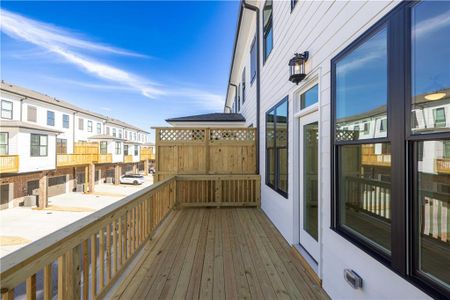 New construction Townhouse house 653 Silva St, Unit 139, Cumming, GA 30040 plan The Glendale - image
