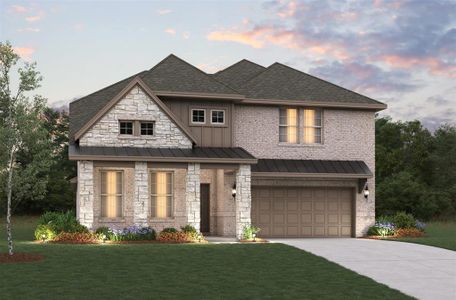 New construction Single-Family house 2320 Miramar Dr, Little Elm, TX 75068 plan Summerfield - image