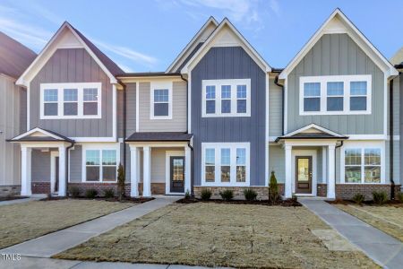 New construction Townhouse house 3181 Mission Olive Pl, New Hill, NC 27562 null- photo 32 32