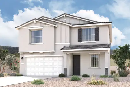 New construction Single-Family house 1929 W Mesa Ct, Maricopa, AZ 85139 plan Nightingale - image