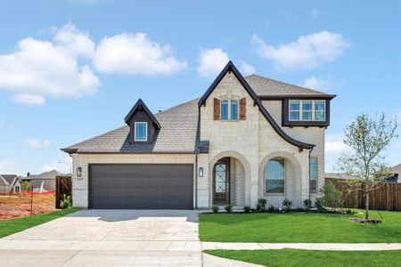 New construction Single-Family house 16420 Boston Ivy Dr, Justin, TX 76247 Dewberry- photo 0