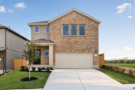 New construction Single-Family house 150 Bayou Mint Blvd, Buda, TX 78610 plan Merlin - image