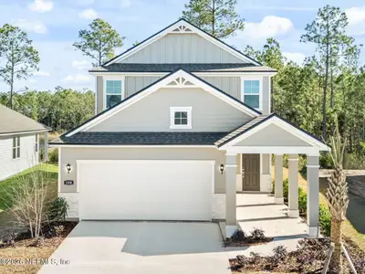 New construction Single-Family house 108 Buccaneer Pl, Palm Coast, FL 32164 plan Santa Rosa II - image
