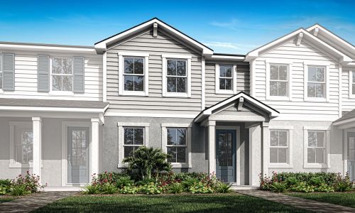 New construction Townhouse house 4200 Sadler Road, Apopka, FL 32712 Catalina- photo 0