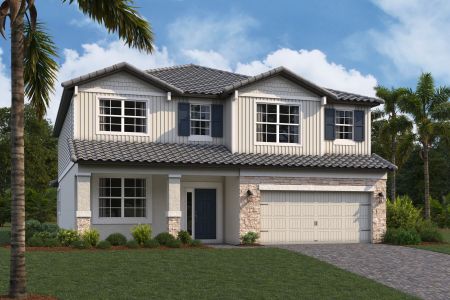 New construction Single-Family house 1635 Suttonset Trail, Zephyrhills, FL 33541 Sonoma II- photo 0