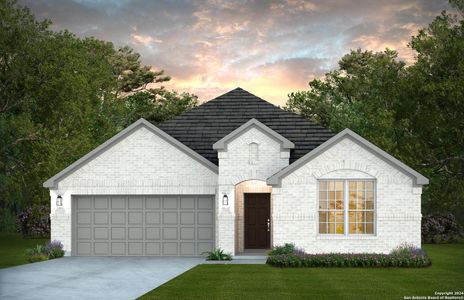 New construction Single-Family house 11347 Lone Ranger, San Antonio, TX 78254 Dayton- photo 0