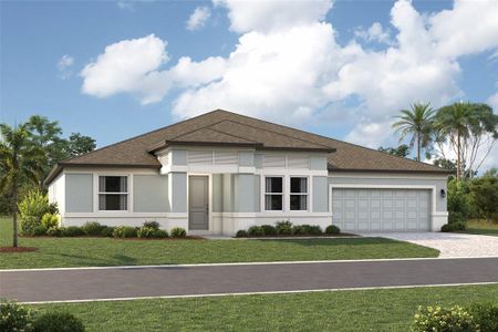New construction Single-Family house 8932 Deep Horizon Lp, Parrish, FL 34219 plan Jetty XL - image