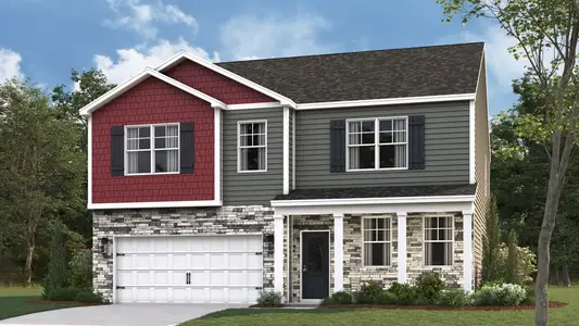 New construction Single-Family house 233 Chimney View Lp, Blountville, TN 37617 plan Hanover - image