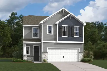 New construction Single-Family house 1557 Kate Cecil Wy, York, SC 29745 plan Willow - image
