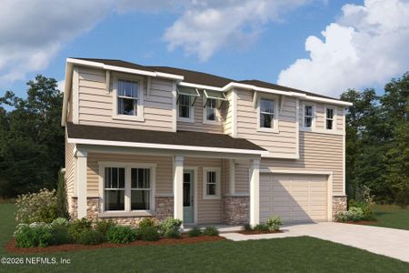 New construction Single-Family house 241 Adirondack Dr, St. Johns, FL 32259 plan Rowan - image